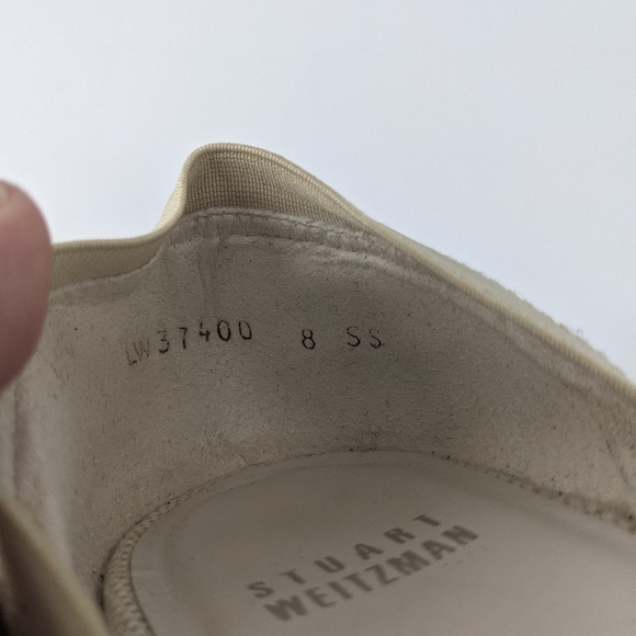 STUART WEITZMAN Canvas Flat Sandals - Picture 5 of 8